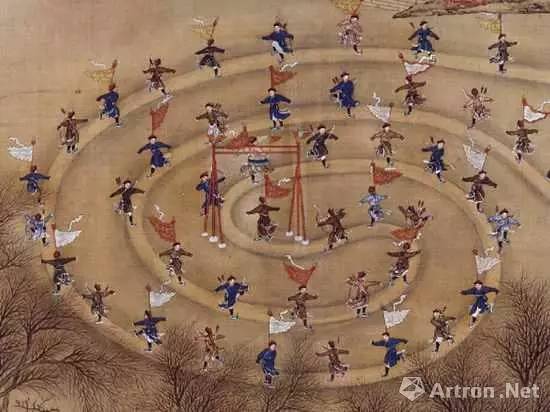 古画中的体育运动,雅昌艺术网专稿