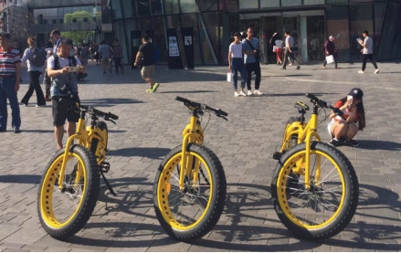 ofo肌肉车深圳,ofo肌肉车现身上海街头