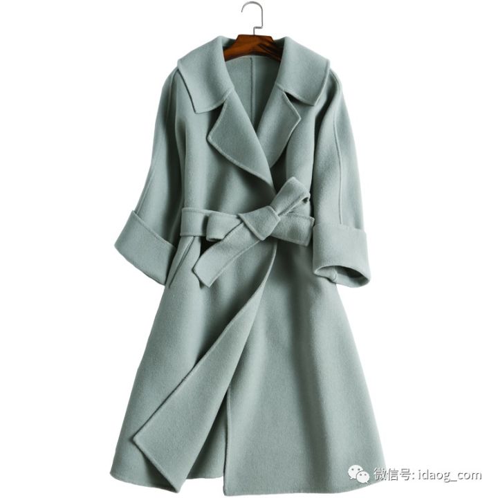 小个子羊绒大衣轻奢感,轻奢感气质呢子大衣