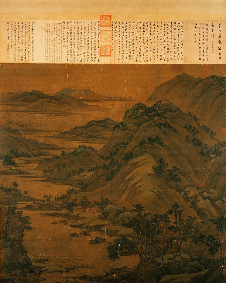 中国传世山水古画100幅,中国传世经典山水画49幅