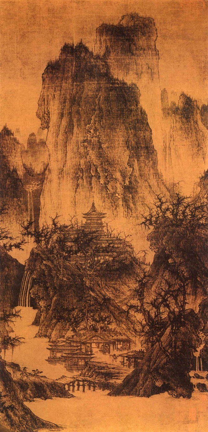 中国传世山水古画100幅,中国传世经典山水画49幅