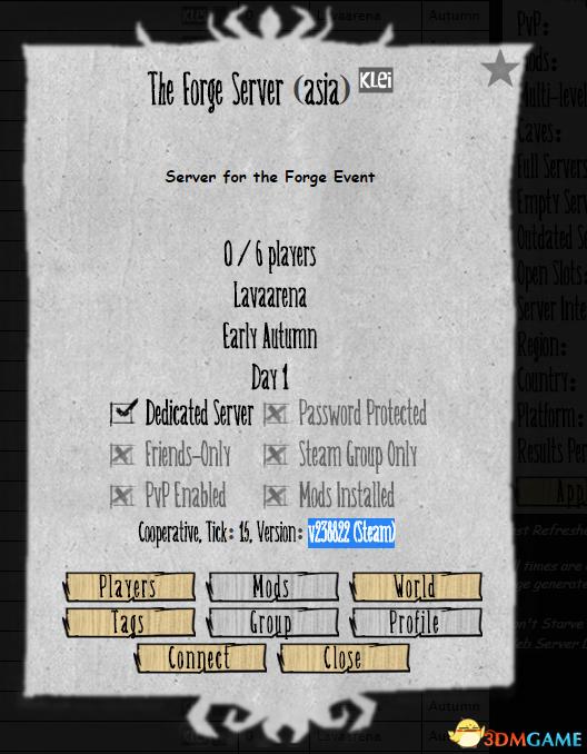 2019饥荒联机熔炉模式怎么进,饥荒熔炉模式怎么玩
