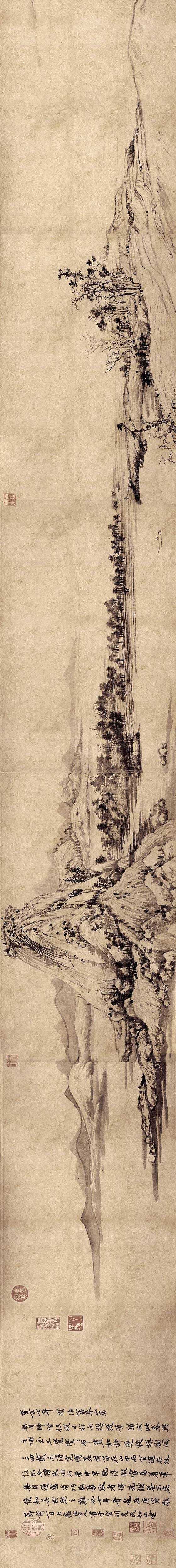 中国传世山水古画100幅,中国传世经典山水画49幅