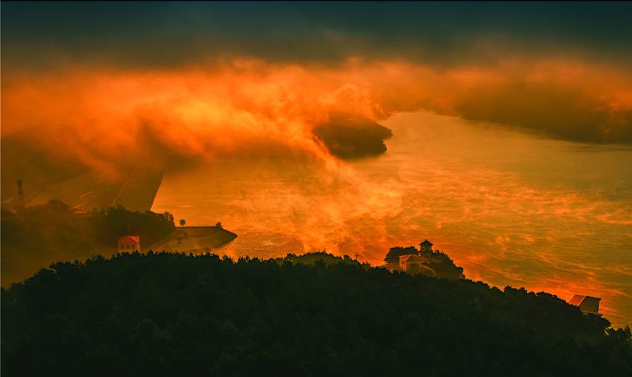 如果弓长岭是一幅画……