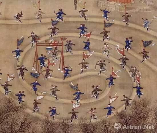 古画中的体育运动,雅昌艺术网专稿