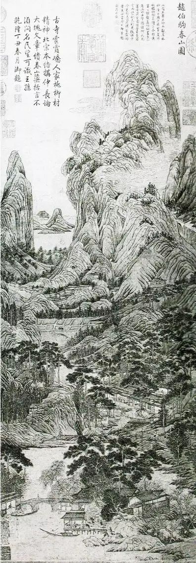 中国传世山水古画100幅,中国传世经典山水画49幅