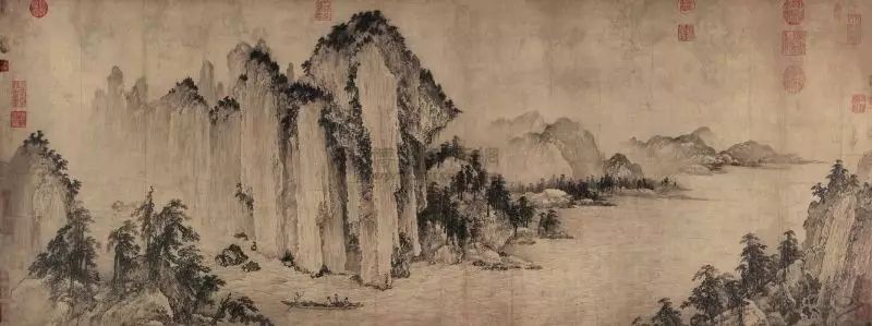 中国传世山水古画100幅,中国传世经典山水画49幅