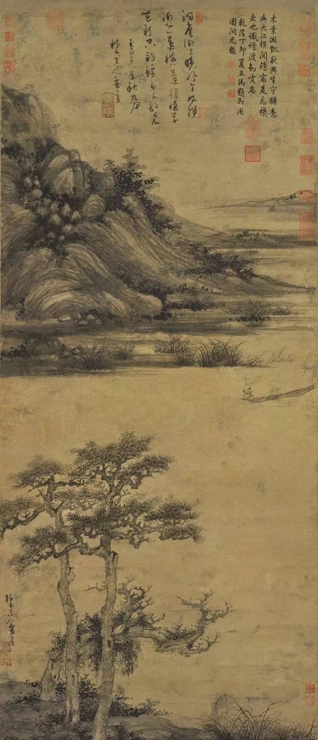 中国传世山水古画100幅,中国传世经典山水画49幅