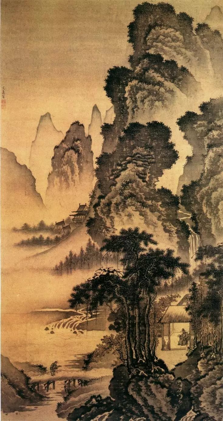 中国传世山水古画100幅,中国传世经典山水画49幅
