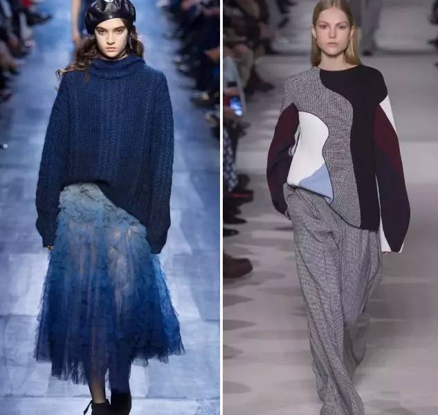 秋冬穿搭女2021高级感小个子,秋冬也流行穿大不穿小