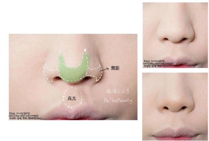 鼻翼宽鼻头大怎么办,塌鼻子鼻翼宽妆容
