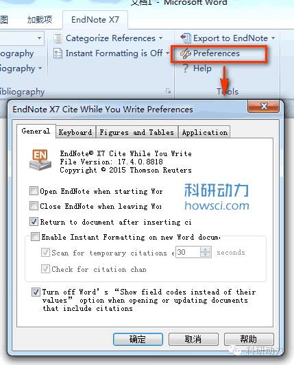 endnote怎么设置参数,endnote使用教程groupset
