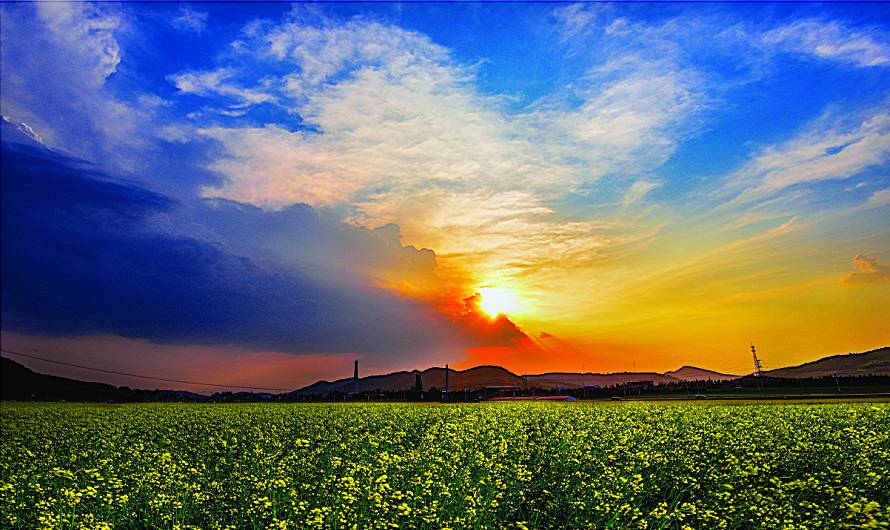 如果弓长岭是一幅画……