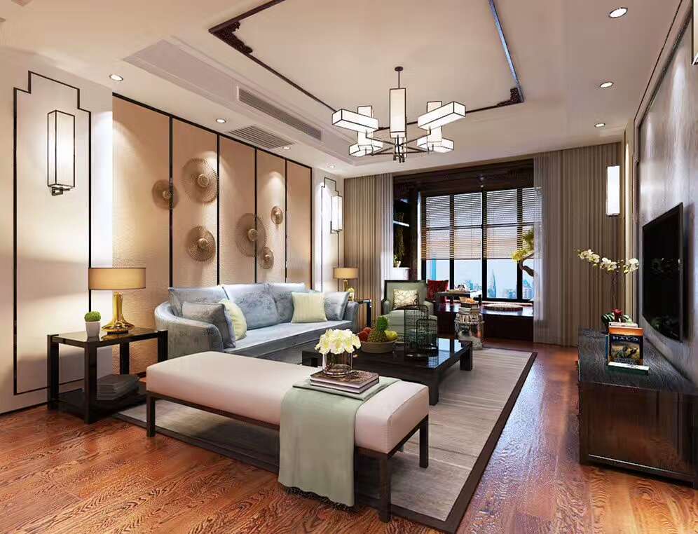 石家庄半岛名邸装修效果图大全,石家庄中冶德贤公馆138平米装修