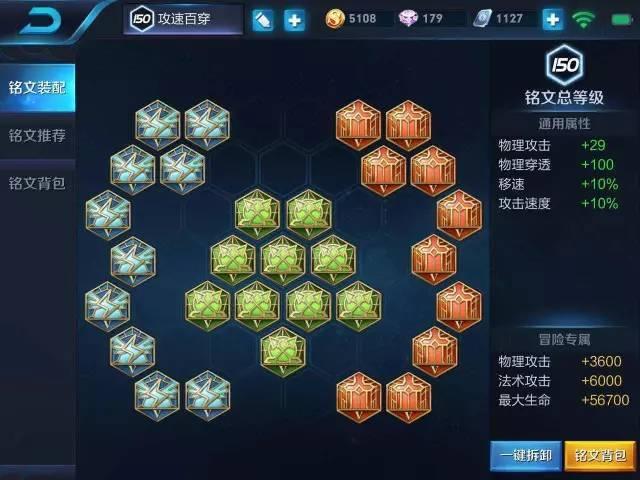 百穿符文,在王者荣耀里哪个英雄适合带百穿