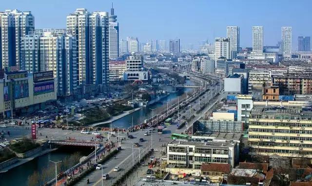 航拍济宁视频素材,航拍济宁全市区视频