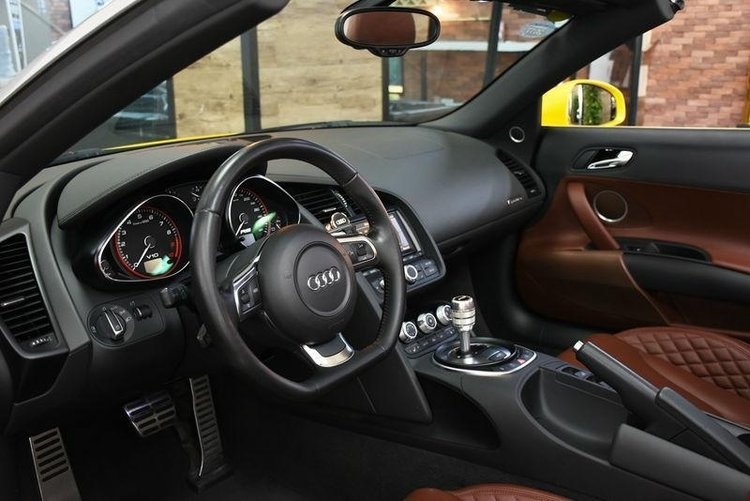 奥迪r8spyder赛道版,奥迪r854万