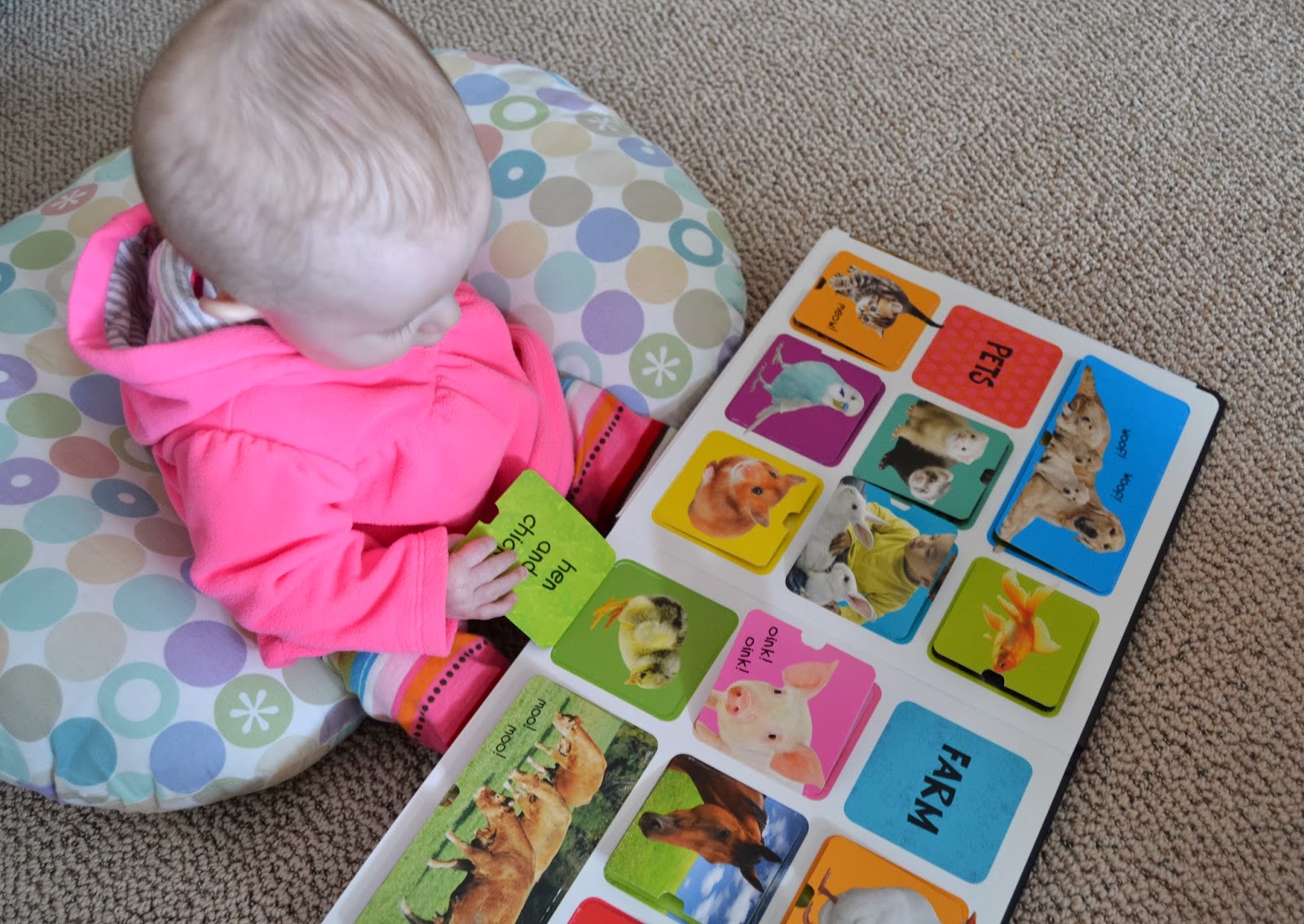 两岁宝宝全脑开发绘本推荐 (baby猜一猜趣味翻翻书全套8册)