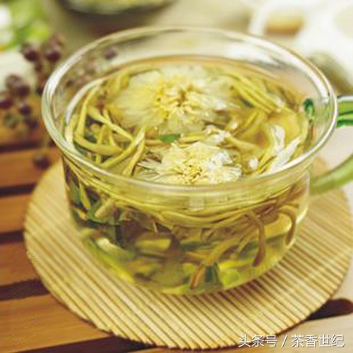 菊花和金银花哪个降火效果好,清热解毒降火金银花菊花茶