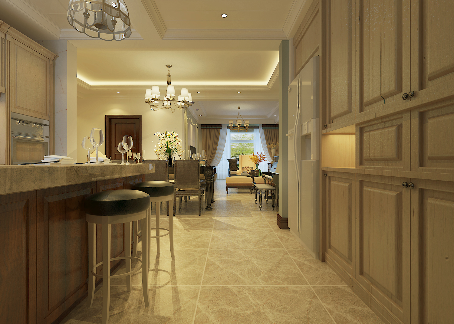 石家庄白金汉府效果图片,石家庄白金汉府