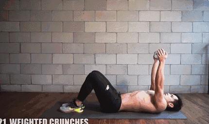 腹肌训练教程七天练出腹肌马甲线,女生练马甲线最有效方法瑜伽垫