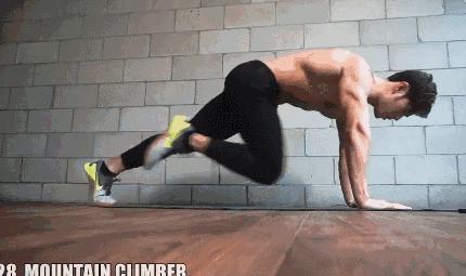 腹肌训练教程七天练出腹肌马甲线,女生练马甲线最有效方法瑜伽垫