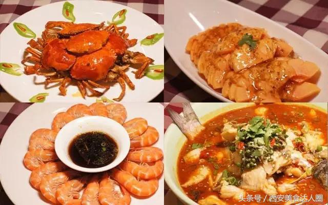 西安钟楼小区美食地图,钟楼小区美食地图