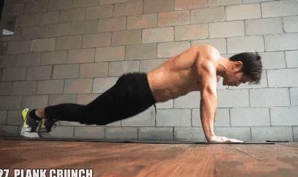 腹肌训练教程七天练出腹肌马甲线,女生练马甲线最有效方法瑜伽垫