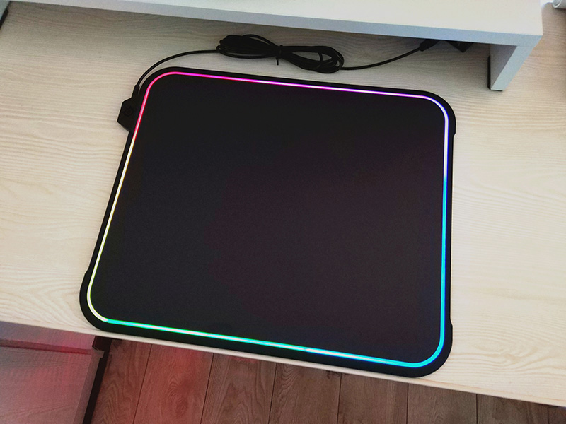 赛睿rgb鼠标垫电竞专用,赛睿qckprismrgb鼠标垫