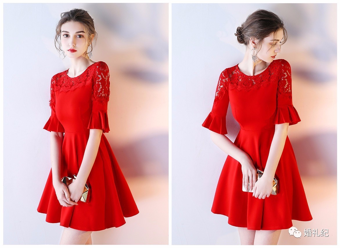 礼服馆敬酒服款式推荐,敬酒服推荐秋冬店铺