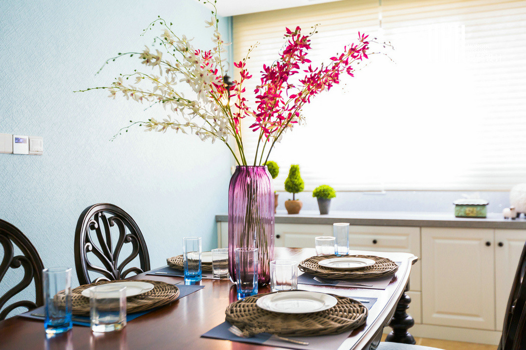 128平米美式风全是设计细节,美式风格小户型三室两厅