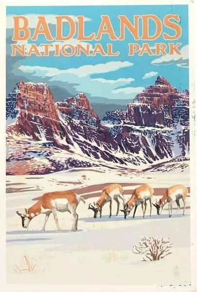 美国美景明信片,关于各个国家风景的明信片