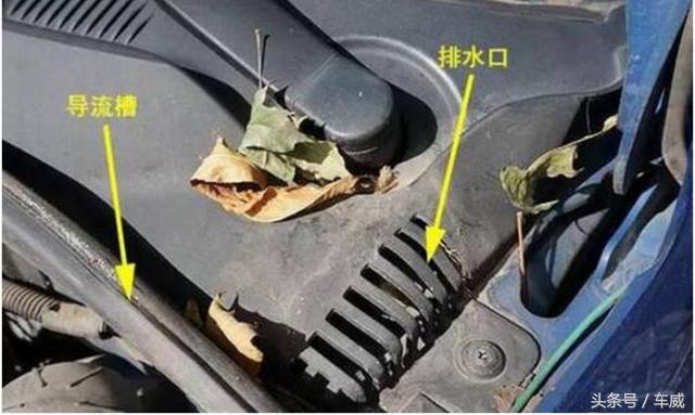 车上都有哪些排水口要清理,车上有哪些排水孔需要疏通