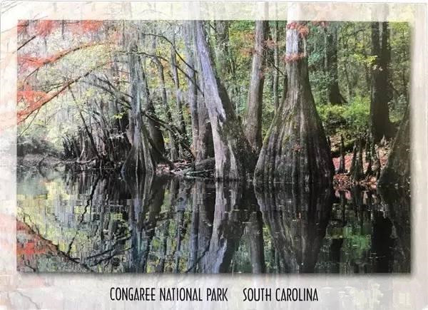 美国美景明信片,关于各个国家风景的明信片