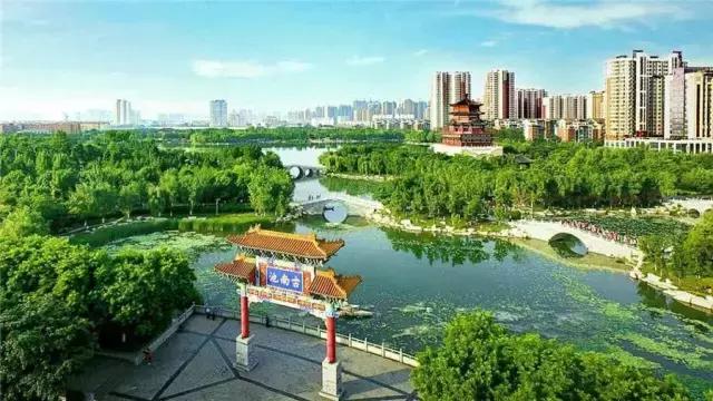 航拍济宁视频素材,航拍济宁全市区视频