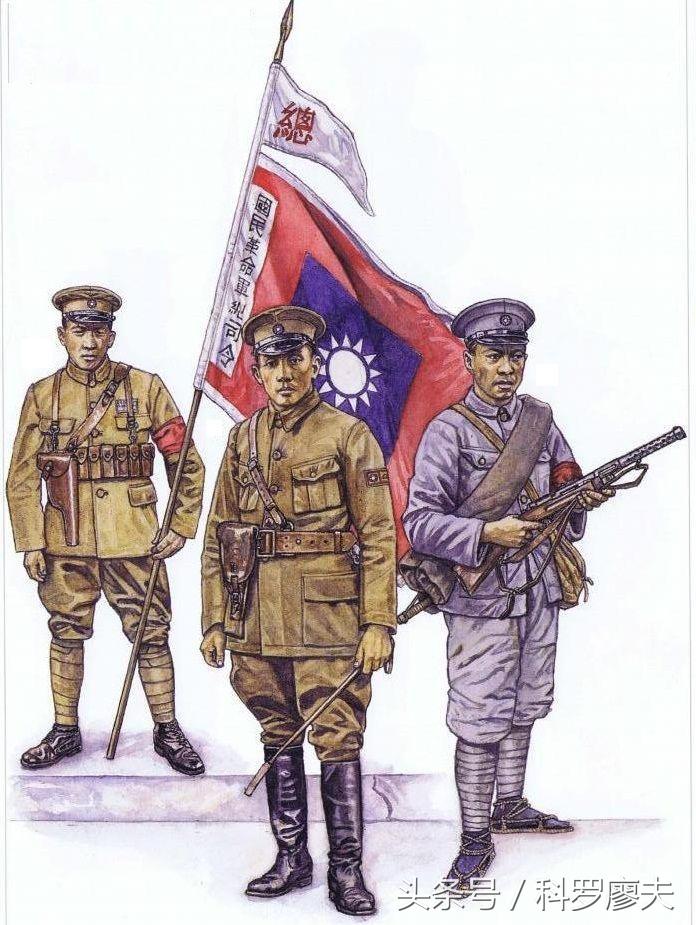 国军军装发展史,国军军装演变史