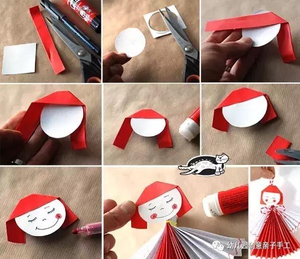 玫瑰花折纸幼儿园简单教程,玫瑰花折纸幼儿园超简单