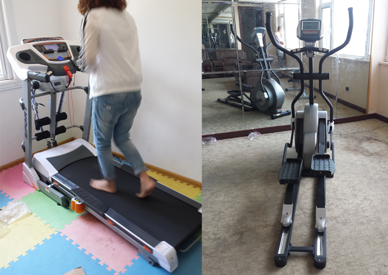 健身器材跑步机家用好用,适合女性的健身器材家用