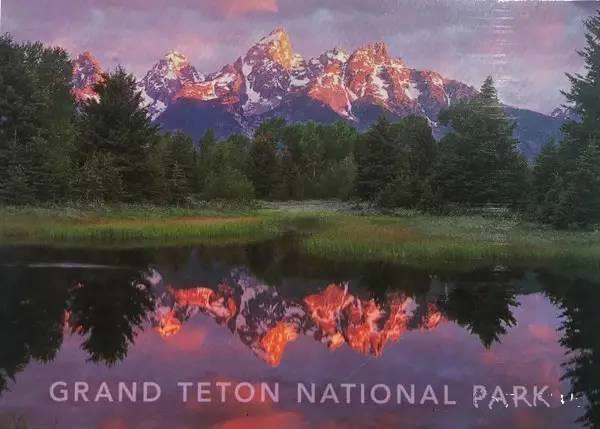 美国美景明信片,关于各个国家风景的明信片