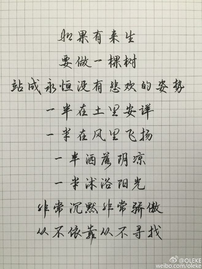 写有静心字的书法图片,练字作品20张