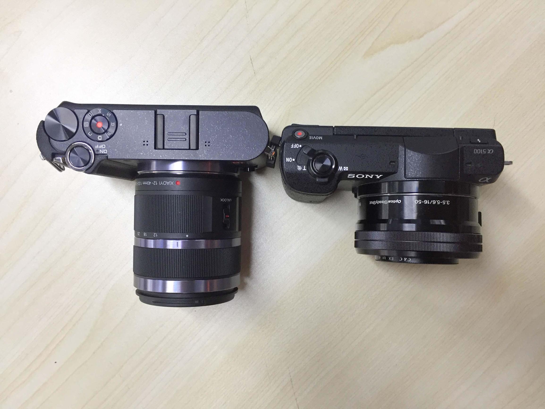 小微单入门,索尼a5100和佳能m10对比