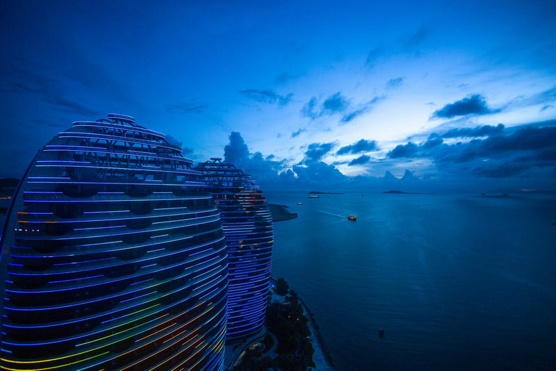 感受三亚的大海,三亚凤凰岛海景美照