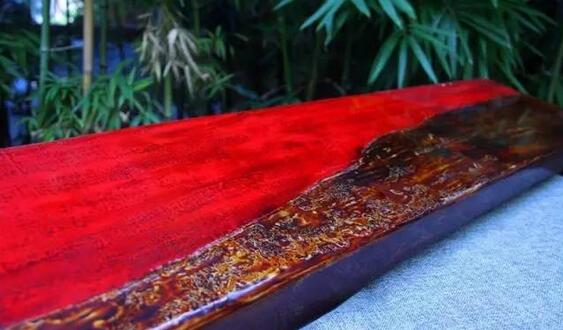 大漆艺术vol.9丨旧船上拆回来的烂木头，上漆后，就价值上万了！