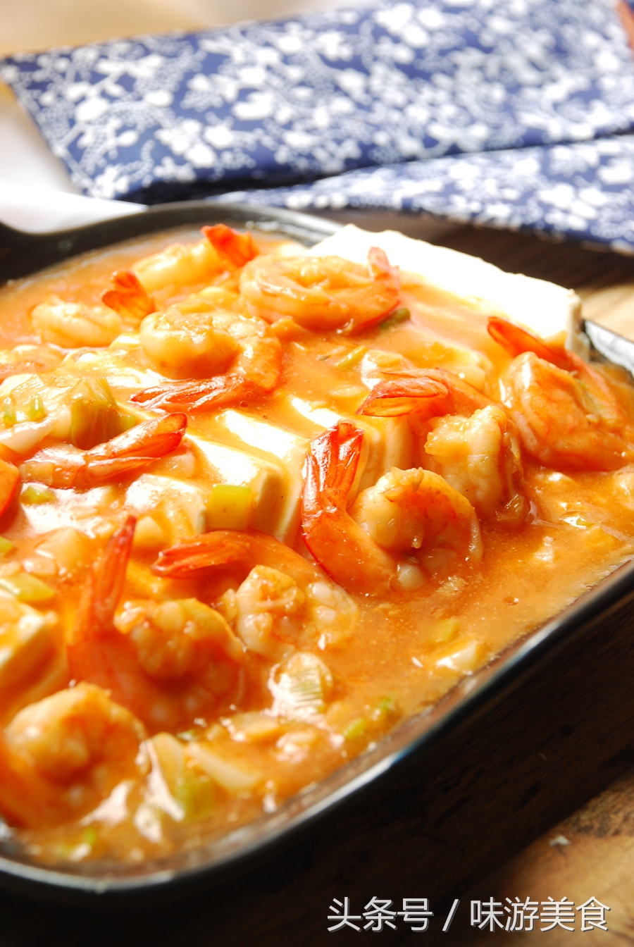 虾仁豆腐海带汤减肥,内酯豆腐和虾仁减脂期怎么做