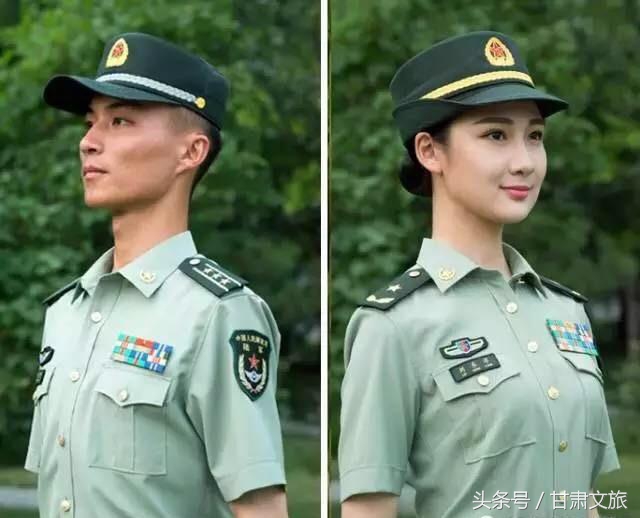 中国人民解放军新式夏常服帽,全军换发佩戴夏常服帽