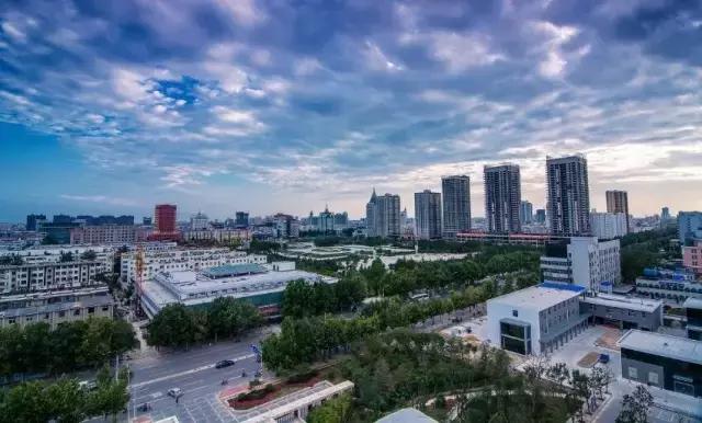 航拍济宁视频素材,航拍济宁全市区视频