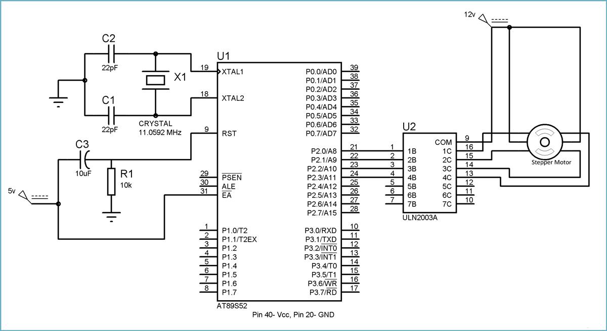 使用8051单片机控制步进电机,制作机器人肯定用的着