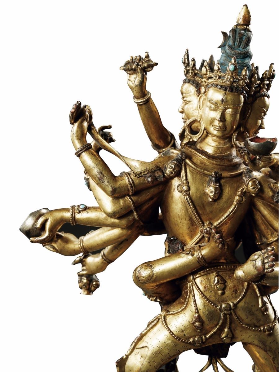 青铜错金嵌绿松石,古法黄金镶嵌绿松石