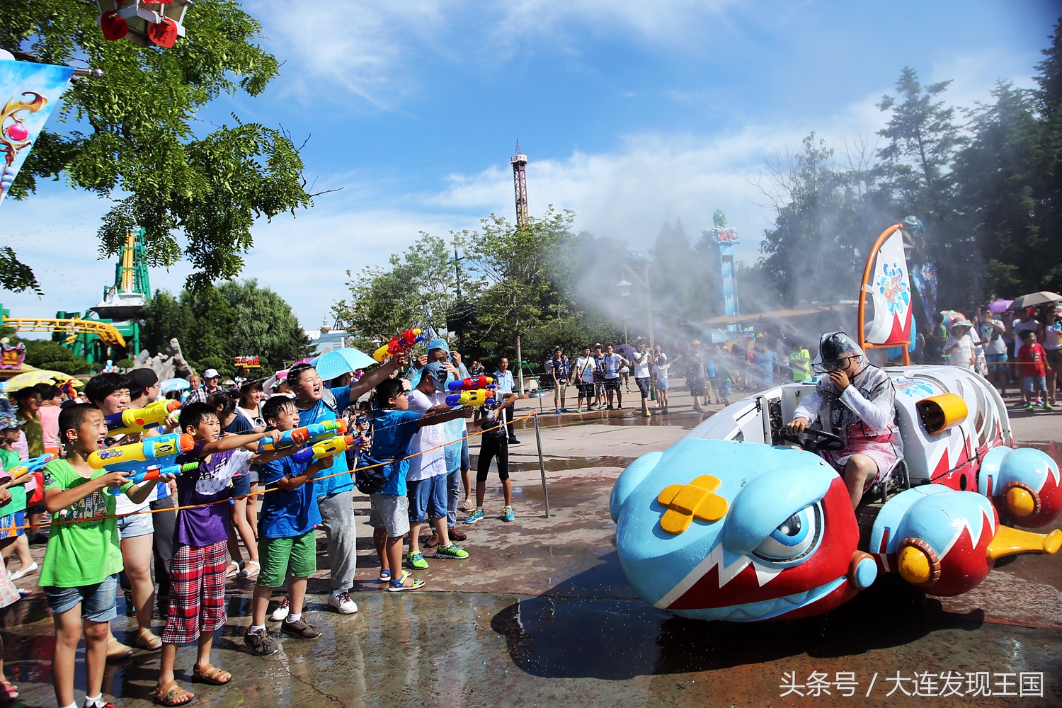 发现王国激流勇进刺激吗,发现王国激流勇进水上乐园