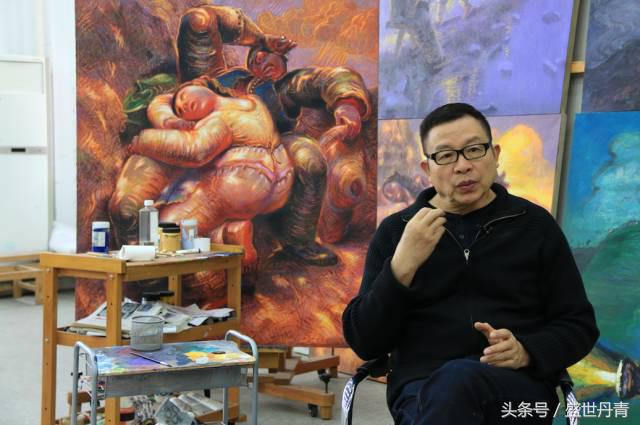 他曾在达钢干了十年锅炉工，却以一幅《父亲》享誉中国画坛！如今依然是“罗二哥”